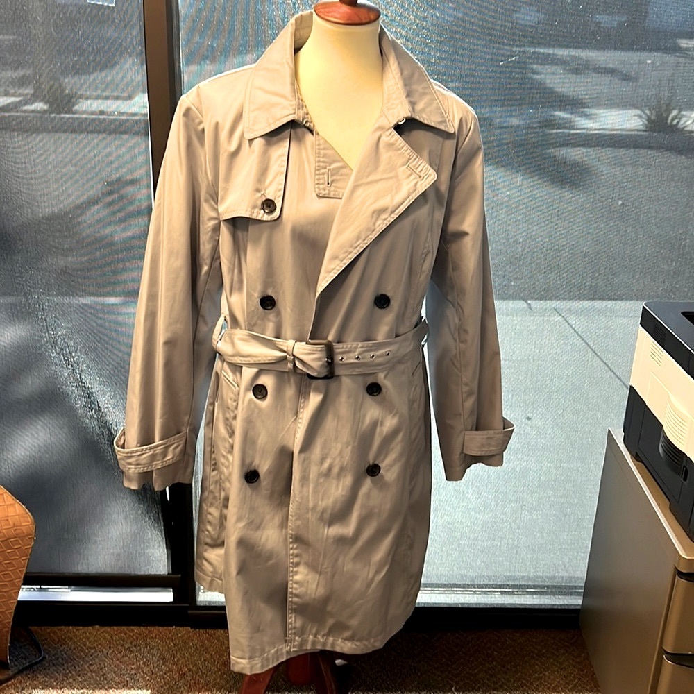 Banana Republic Light Blue Trench